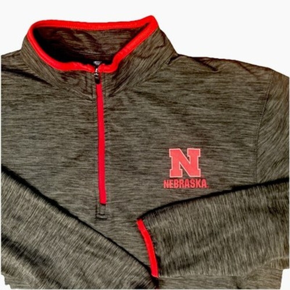 Colosseum Nebraska Huskers 1/4 Zip Women's M Running Pickleball Walking Tennis